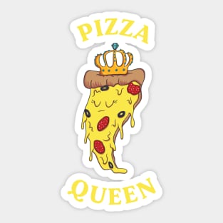 Pizza Queen Sticker